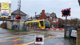 Birkdale Level Crossing Merseyside [upl. by Airlia]