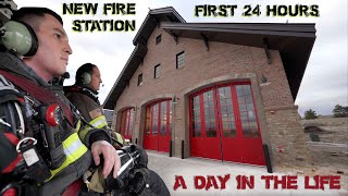 First 24 Hours in a New Fire Station  A Day in the Life [upl. by Edaj]