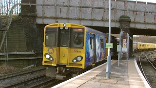 Half an Hour at 216  Birkenhead North Station 1022017  Class 507 508 terminus [upl. by Donadee]