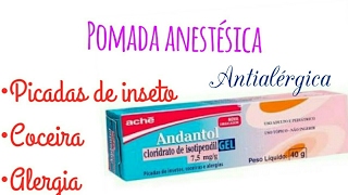 Resenha PomadaAndantol Gel [upl. by Quinta145]