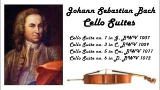 Johann Sebastian Bach  Cello suites in 432 Hz great for reading or studying [upl. by Kcirdderf]