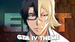 Aizen x Urahara  GTA IV Theme Edit [upl. by Awuhsoj934]